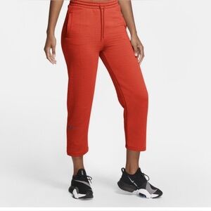 NWT NIKE City Ready Training Orange Pants Women’s Small NEW